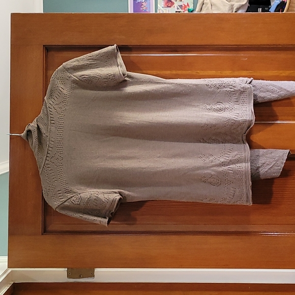 Fashion Avenue Crochet Cardigan - Picture 2 of 6